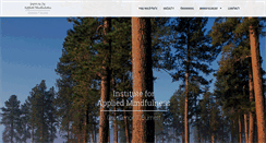 Desktop Screenshot of instituteforappliedmindfulness.org